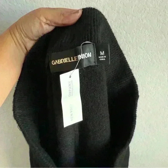 Gabrielle Union for NY & Co Women M Black Pull on Fleece Casual Jogger Pants NWT - Picture 7 of 11